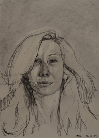 Head Study Blonde Hair