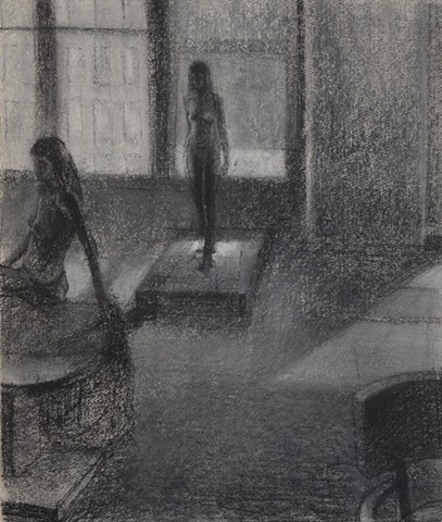 Silhouetted Figure