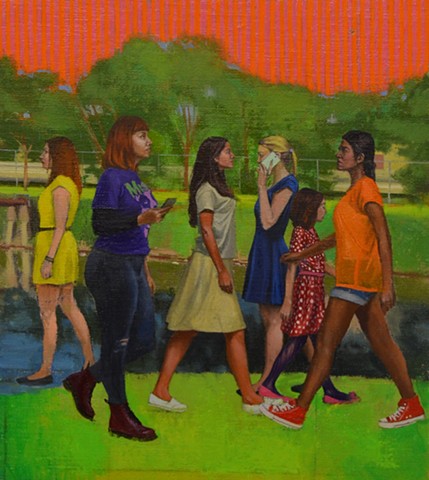 Women Figure Composition Study