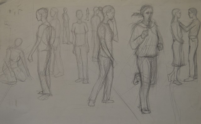Figure Composition, Tim Tozer's Class