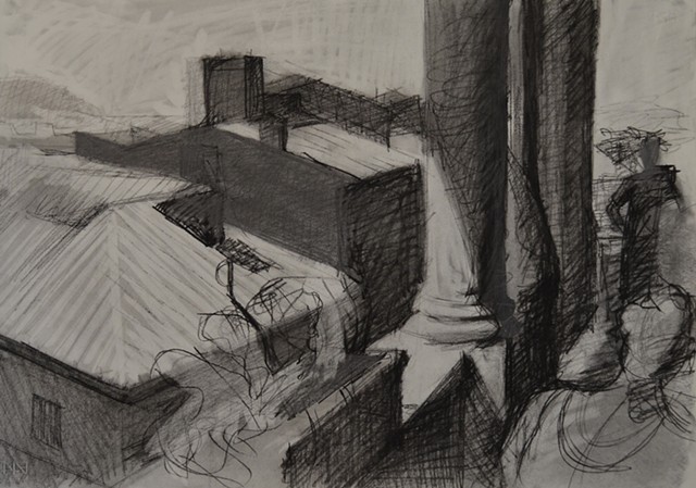 Rooftops from Loggia