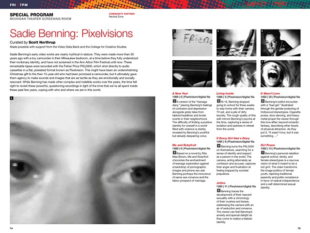 Sadie Benning: Pixelvisions