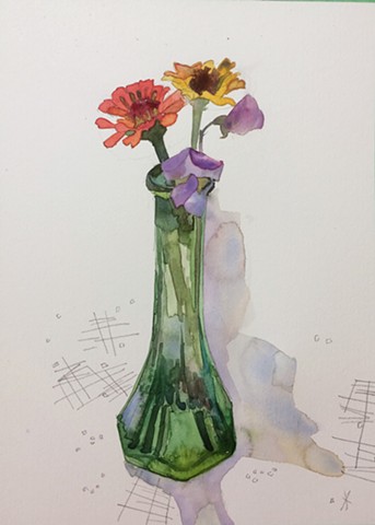 Study of a small bouquet