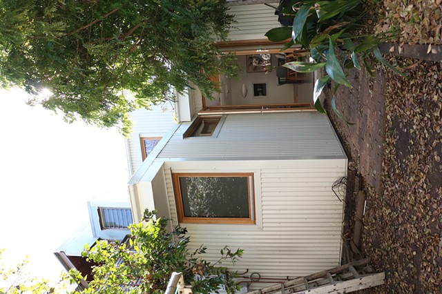 view from the rear 