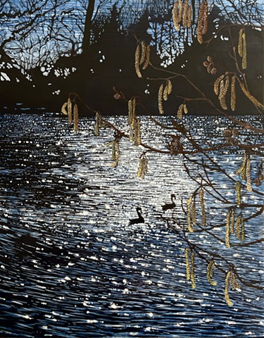 Sunglitter Swans 