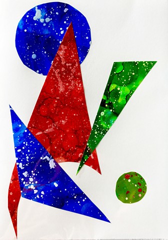 Collaged Greeting Cards