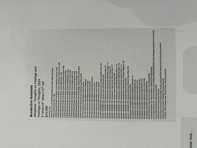 Whatever: Thoughts on Feelings and Feelings on Thoughts