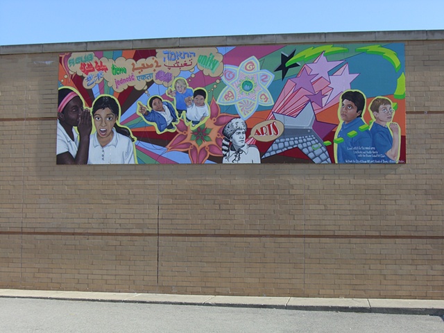 Playground Mural: School Mission