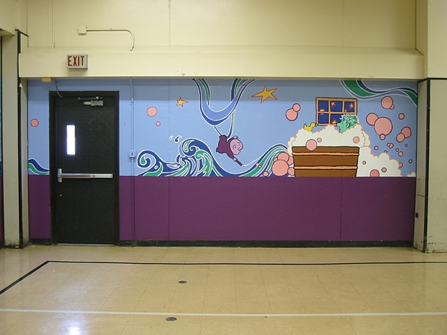 Lunchroom Mural: Children's Literatur