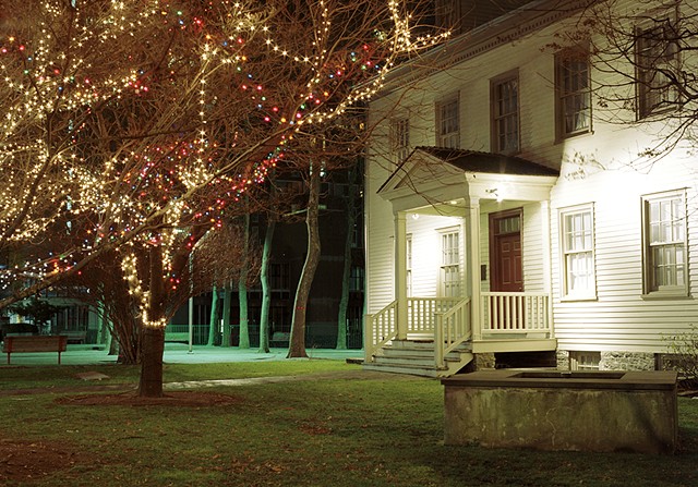 Detail: Blackwell House, Christmas Eve, 2012