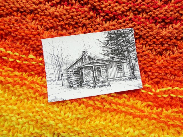 Cabins and Blanket