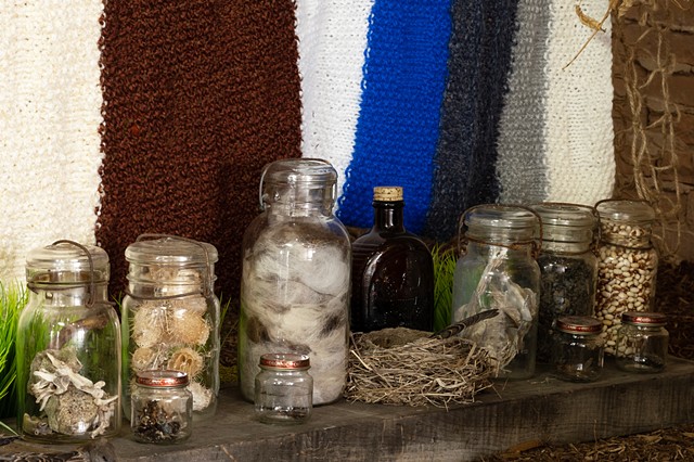 A Pirate's Guide to Homesteading installation detail