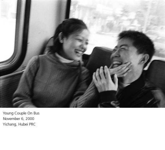 Young Couple on a Bus