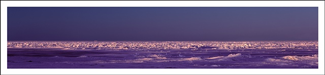 Frozen Lake Huron in 2008