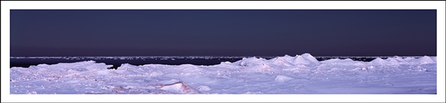 Frozen Lake Superior in 2010