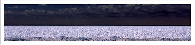 Frozen Lake Ontario in 2008