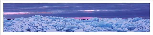 Frozen Lake Huron in 2010