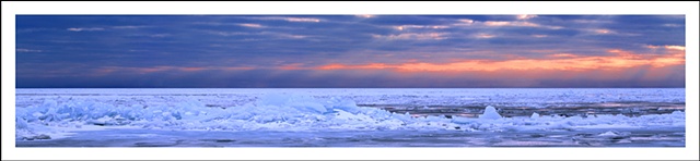 Frozen Lake Huron in 2007