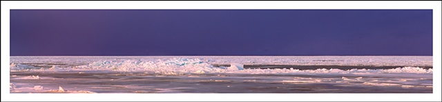 Frozen Lake Huron in 2007