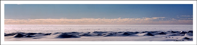 Frozen Lake Michigan in 2008