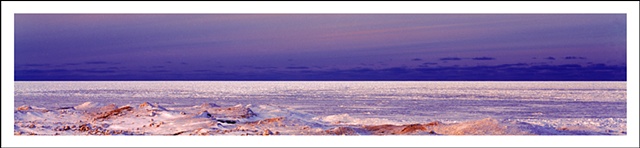 Frozen Lake Superior in 2007