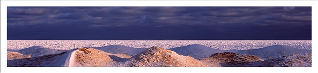 Frozen Lake Superior in 2010