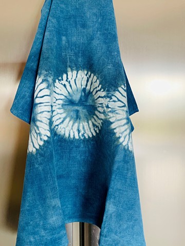 Hand-Dyed Indigo Tea Towel