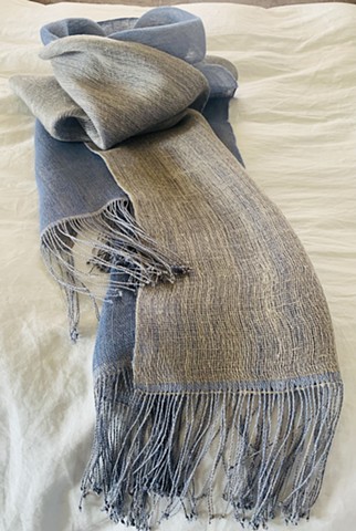Double Weave Linen Wrap