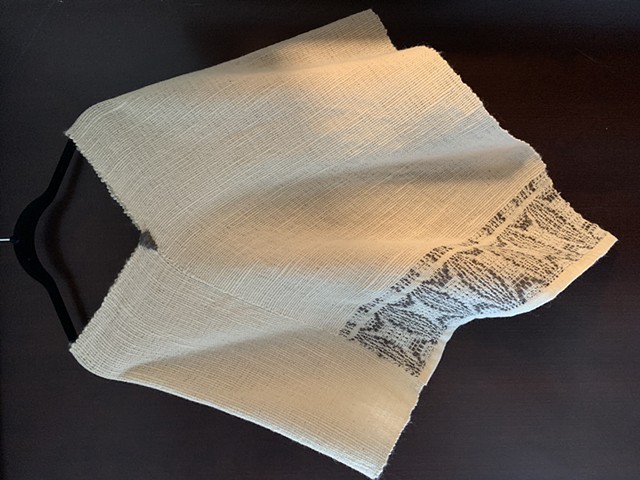 Handspun and Handwoven Wool Wrap (SOLD)