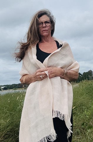 Superfine Linen Shawls (Lace Weave)