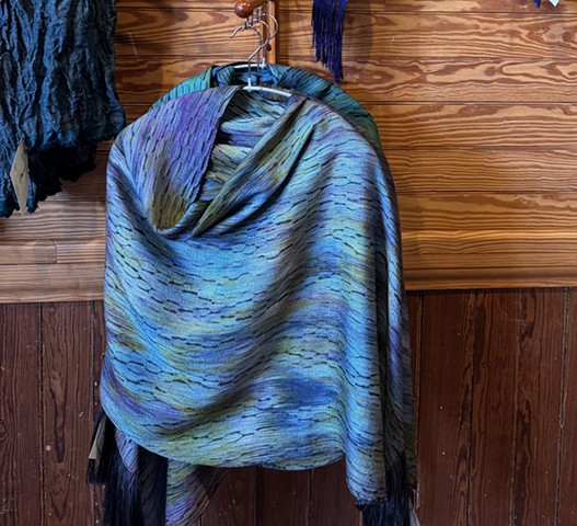 Shibori Shawl