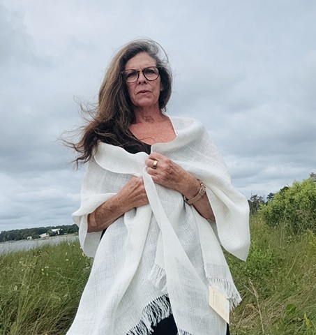 Superfine Linen Shawls (Lace Weave)