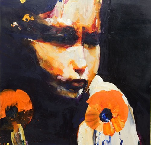 "Child with Poppies"