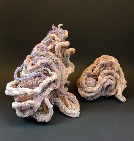 Small chenille stem sculptures