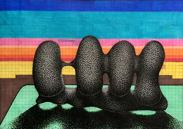 Gray Island (at 8-bit Sunset)