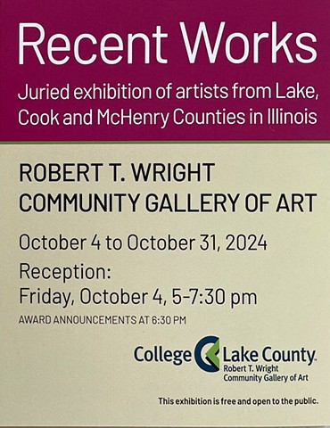 Recent Works opens at College of Lake County