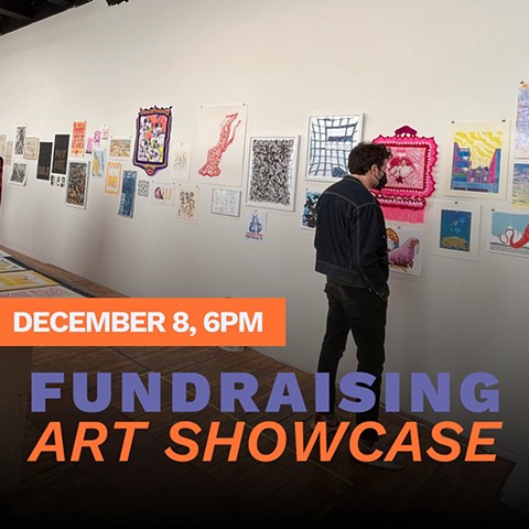Fundraising Art Showcase at Spudnik Press on December 8