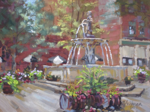 The Goose Girl Fountain