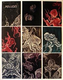 My woodcut series, Mollusks, consist of 10 limited edition 