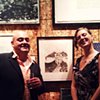 My first art auction with ARTcetera, an auction sponsored by the AIDS Action Committee. That figurative etching is the piece. 

There's Maggie Cavallo again. She helped me get my entry ready. She has always been a huge supporter of my work as well as a te