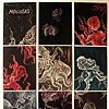 My woodcut series, Mollusks, consist of 10 limited edition 