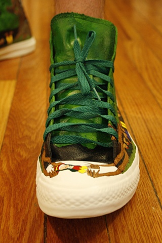Michael's Summerall Guard Shoes (left)