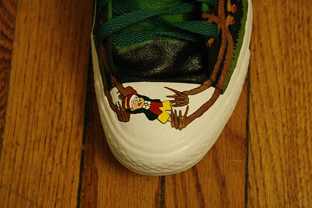 Michael's Summerall Guard Shoes (left detail)