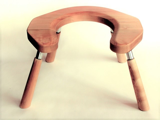 birthing stool wood