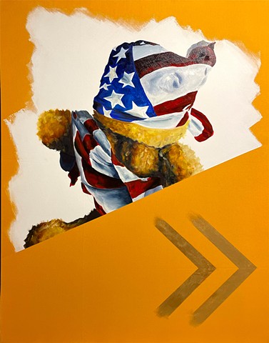 Bears and Bandannas: Untitled, Forward Gold