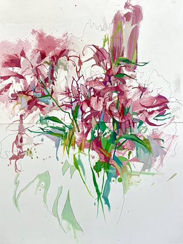 Star gazer lilies (II)