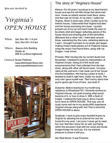 Virginia's House
Invite & Story