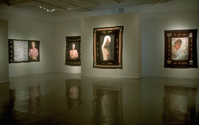 Installation View of common threads