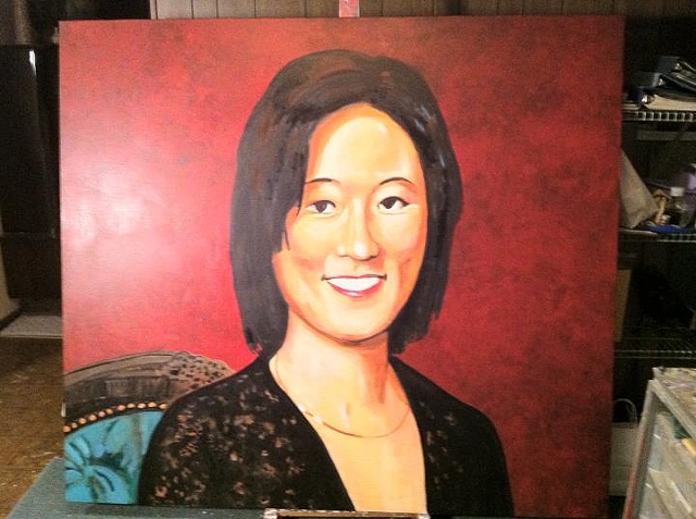 Portrait of Eleanor Kong, Step 5