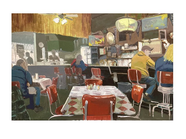 Lucca Grill Giclee 